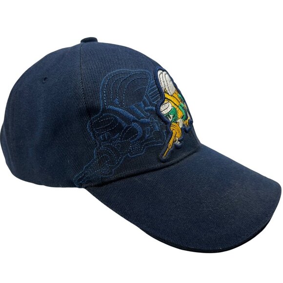 U.S. Navy Seabees "Can Do" Embroidered Adj Baseball Cap Navy Blue Cotton Blend - Picture 5 of 12